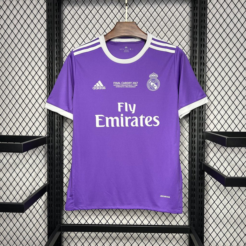 Camisa Retrõ do Real Madrid 2016/2017 - Final da Champions League