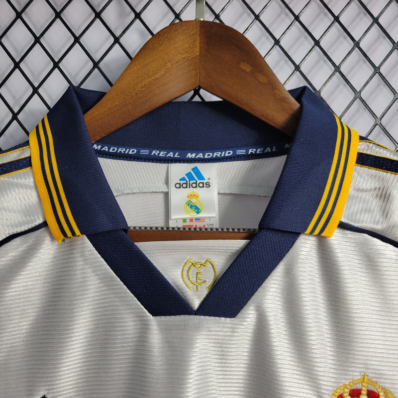 Camisa Retrô do Real Madrid 1998/2000 - Versão Retrô