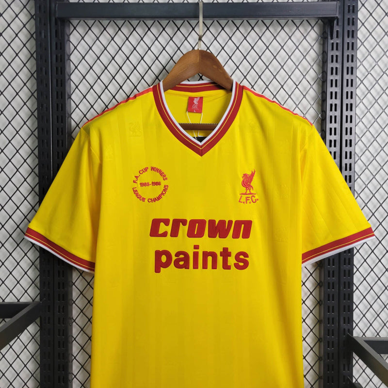 Camisa Retrô do Liverpool 1985/1986