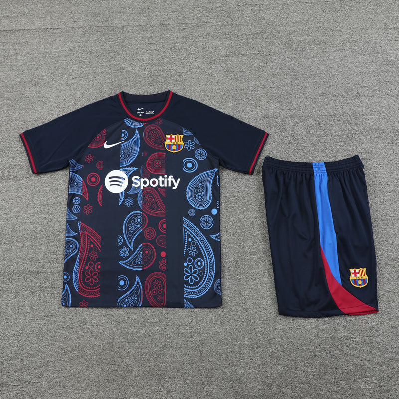 Kit Oficial do Barcelona 24/25 - Treino