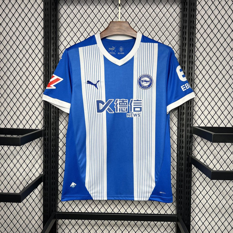 Camisa Oficial do Alavés 24/25 - Versão Torcedor