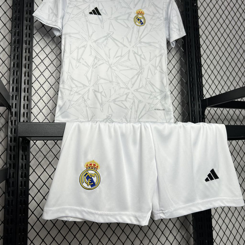 Conjunto Infantil Oficial do Real Madrid 24/25 - Kids