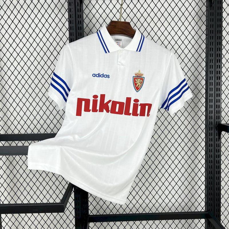 Camisa Retrô do Real Zaragoza 1995/1997 - Versão Retrô