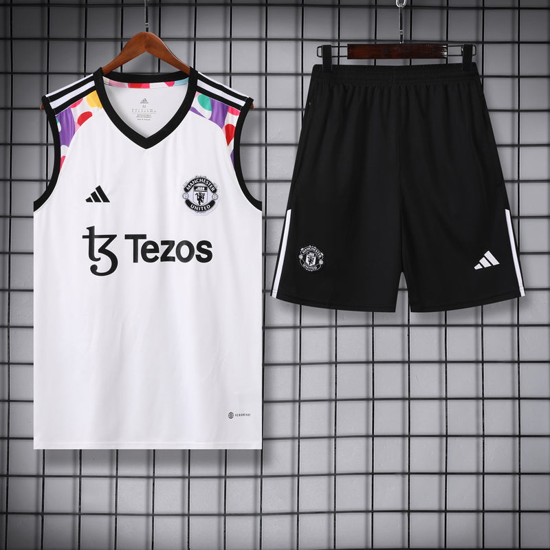 Kit Oficial do Manchester United 24/25 - Treino