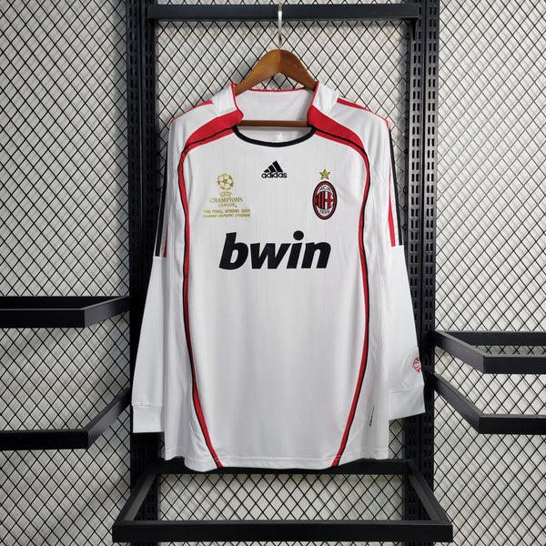 Camisa Retrô do Milan 2006/2007 - Manga Longa