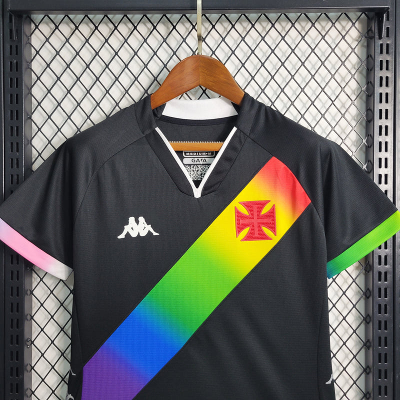 Camisa Feminina Oficial do Vasco 22/23 - Edição LGBT