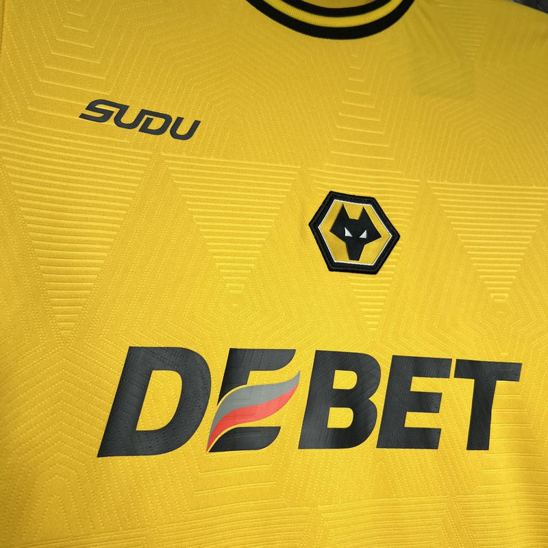 Camisa Oficial do Wolverhampton 24/25 - Versão Torcedor