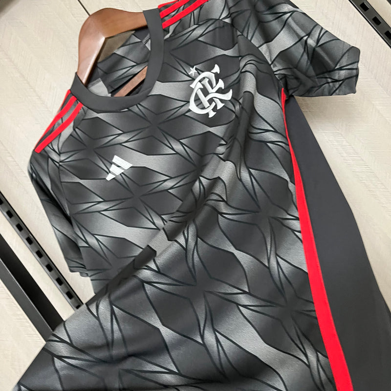 Camisa 3 Feminina Oficial do CR Flamengo 24/25 - Baby Look