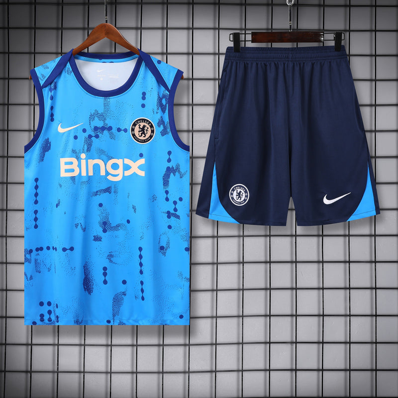 Kit Oficial do Chelsea 24/25 - Treino