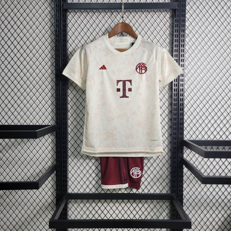 Conjunto Infantil Oficial do Bayern de Munique 23/24 - Kids