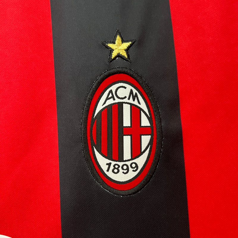 Camisa Retrô do Milan 2000/2001