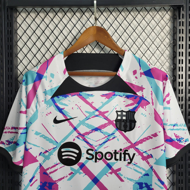 Camisa Oficial do Barcelona 23/24 - Treino