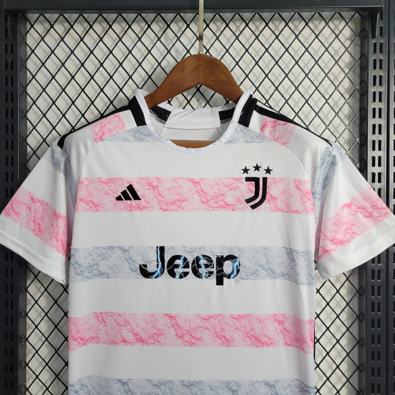 Conjunto 2 Infantil Oficial da Juventus 23/24 - Kids