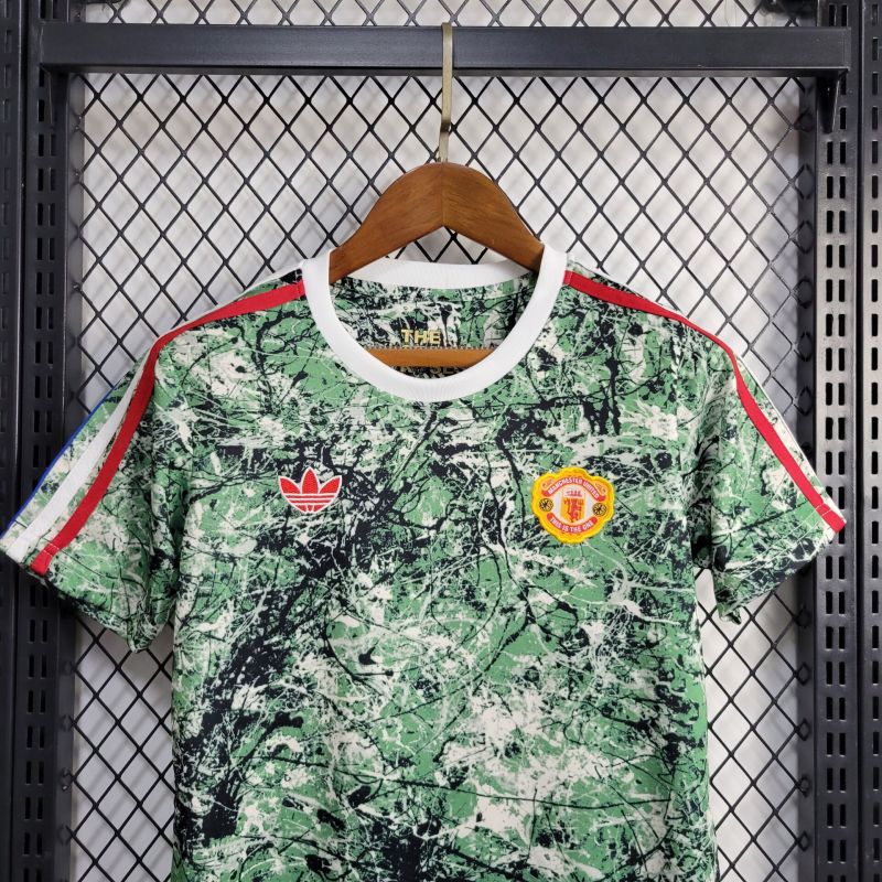 Conjunto Infantil Oficial do Manchester United 24/25 - Kids