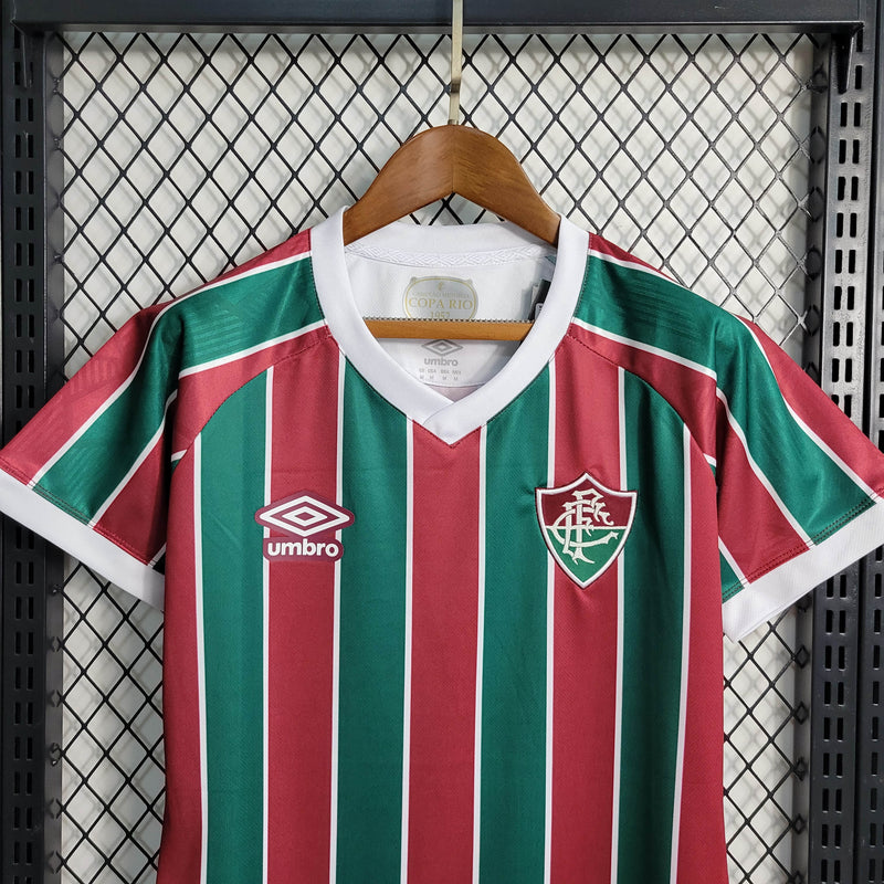 Camisa Feminina Oficial do Fluminense 23/24 - Baby Look