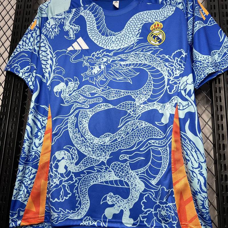 Camisa Oficial do Real Madrid 24/25 Versão Torcedor - Edição Dragon Special