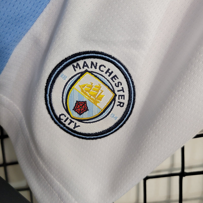 Conjunto Infantil Oficial do Manchester City 23/24 - Kids