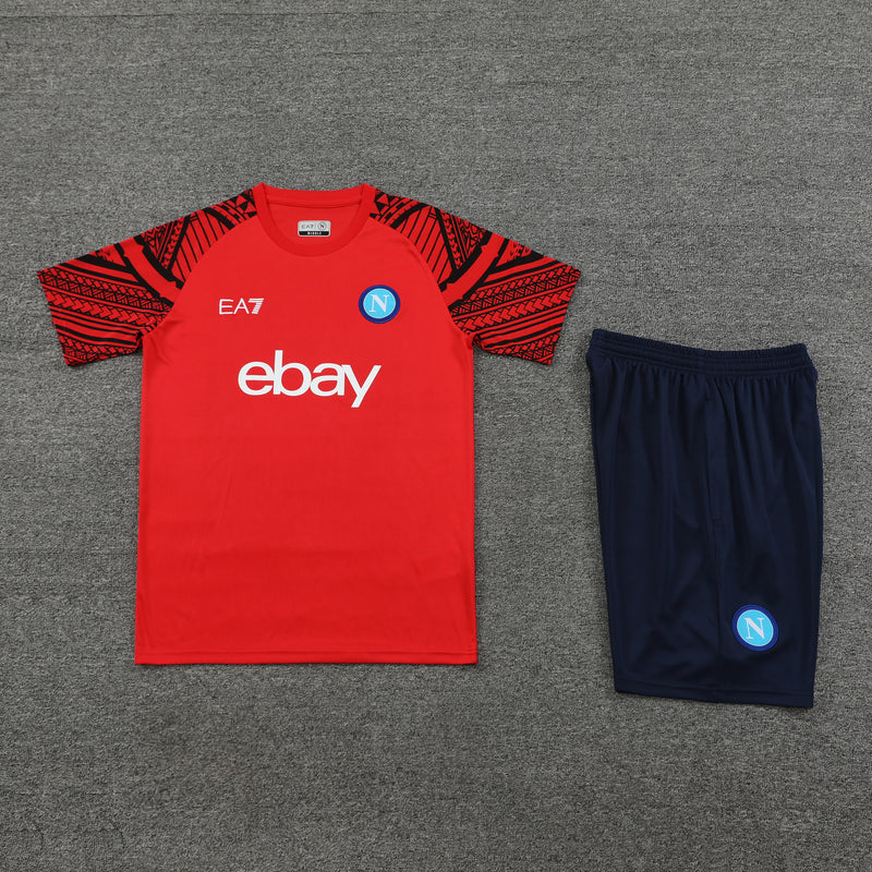 Kit Oficial do Napoli 24/25 - Treino