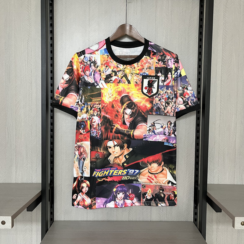 Camisa Oficial da Japão 24/25 Versão Torcedor - Edição The King Of Fighters