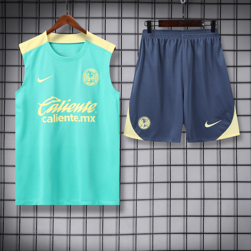 Kit Oficial do Club América do México 24/25 - Treino