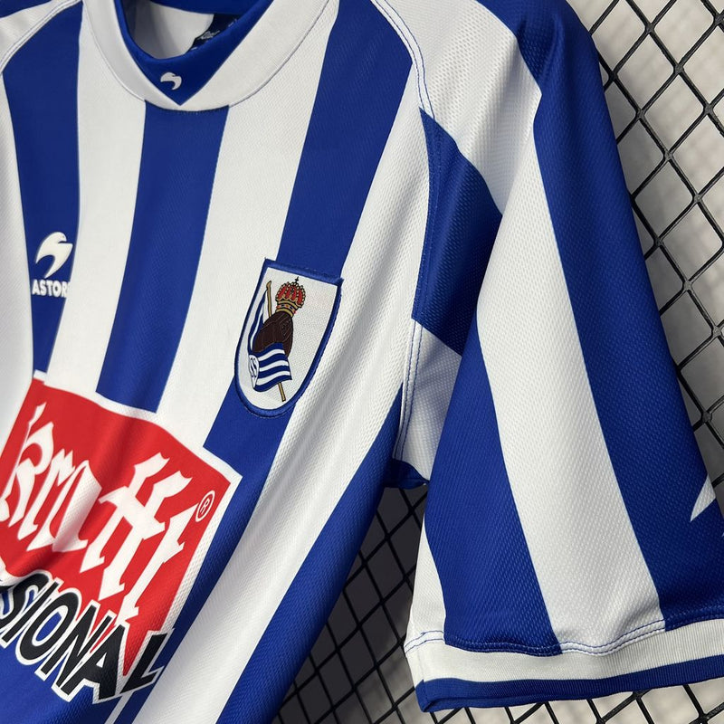 Camisa Retrô do Real Sociedad 2002/2003