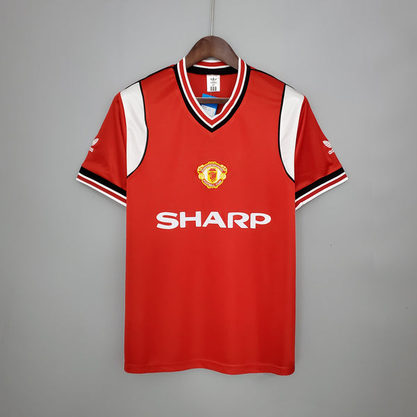 Camisa Retrô do Manchester United 1985/1986