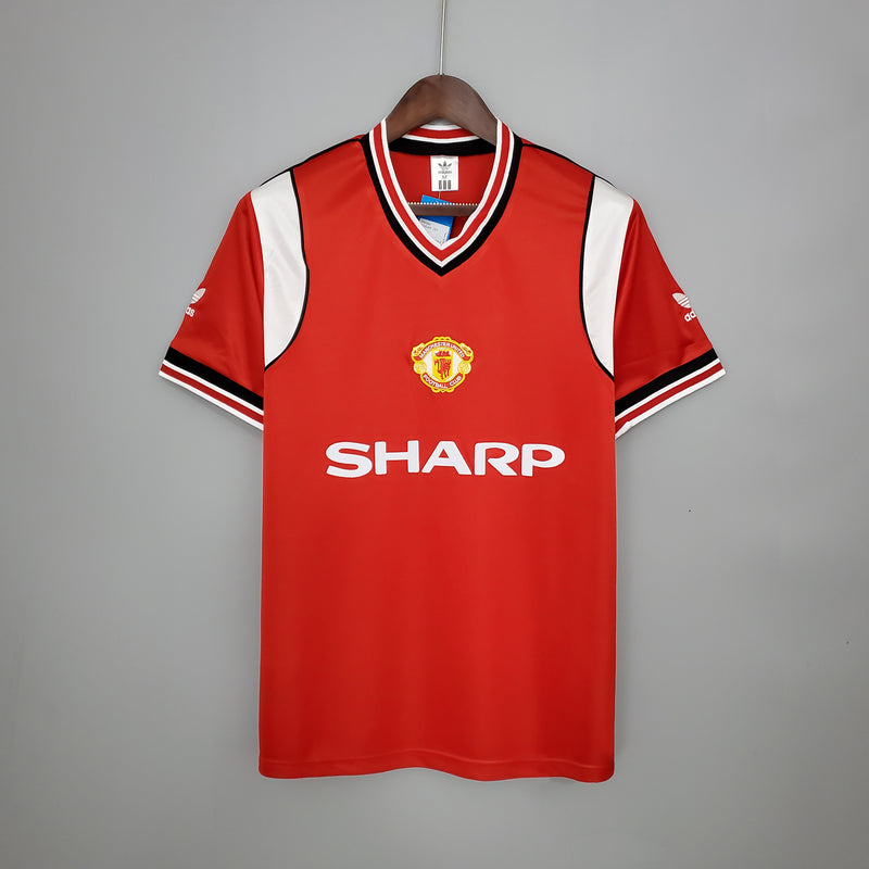 Camisa Retrô do Manchester United 1985/1986