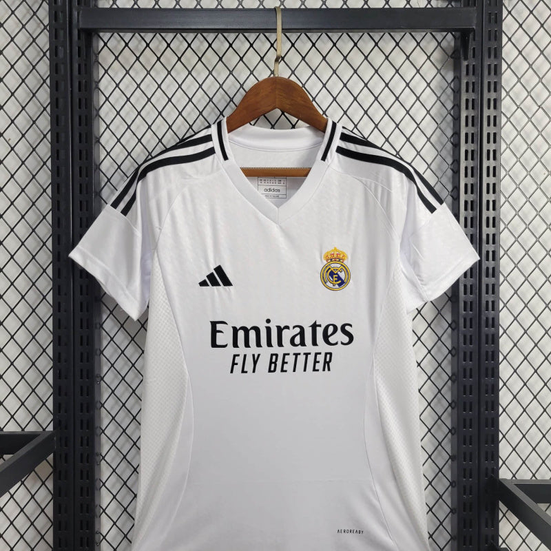 Camisa Feminina Oficial do Real Madrid 24/25 - Baby Look