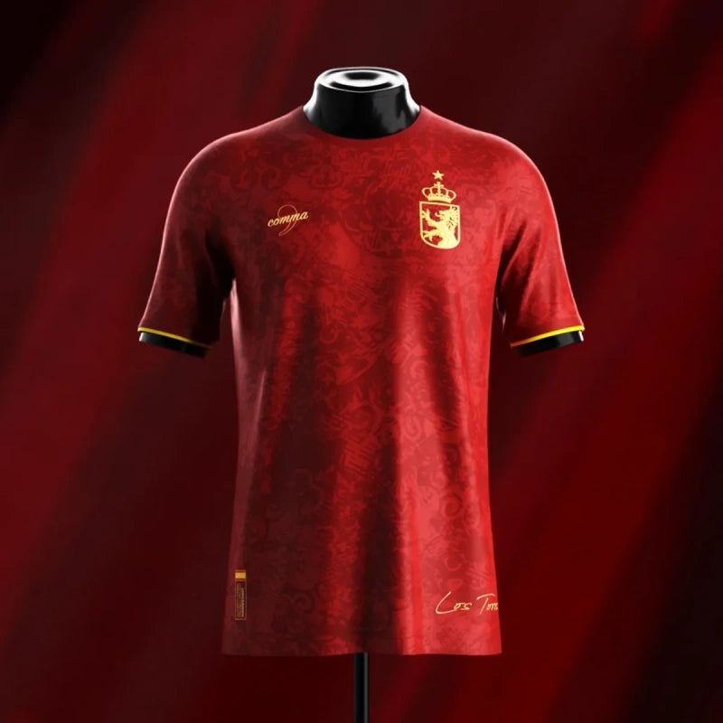 Camisa Oficial da Espanha 24/25 Versão Jogador - Edição Especial Los Toros