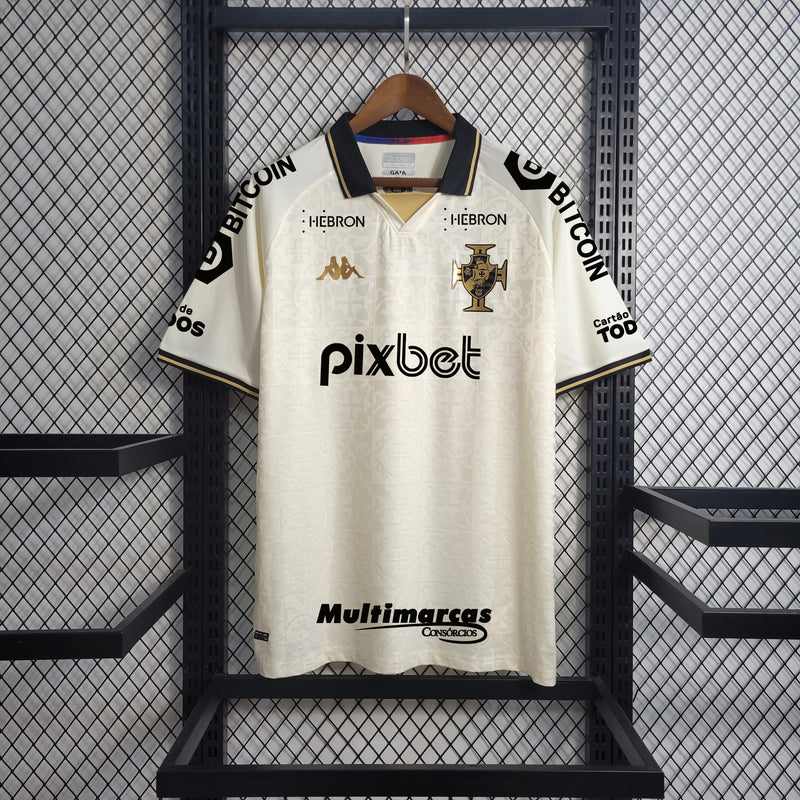 Camisa 3 Oficial do Vasco 22/23 Versão Torcedor - Completa com Patrocínio