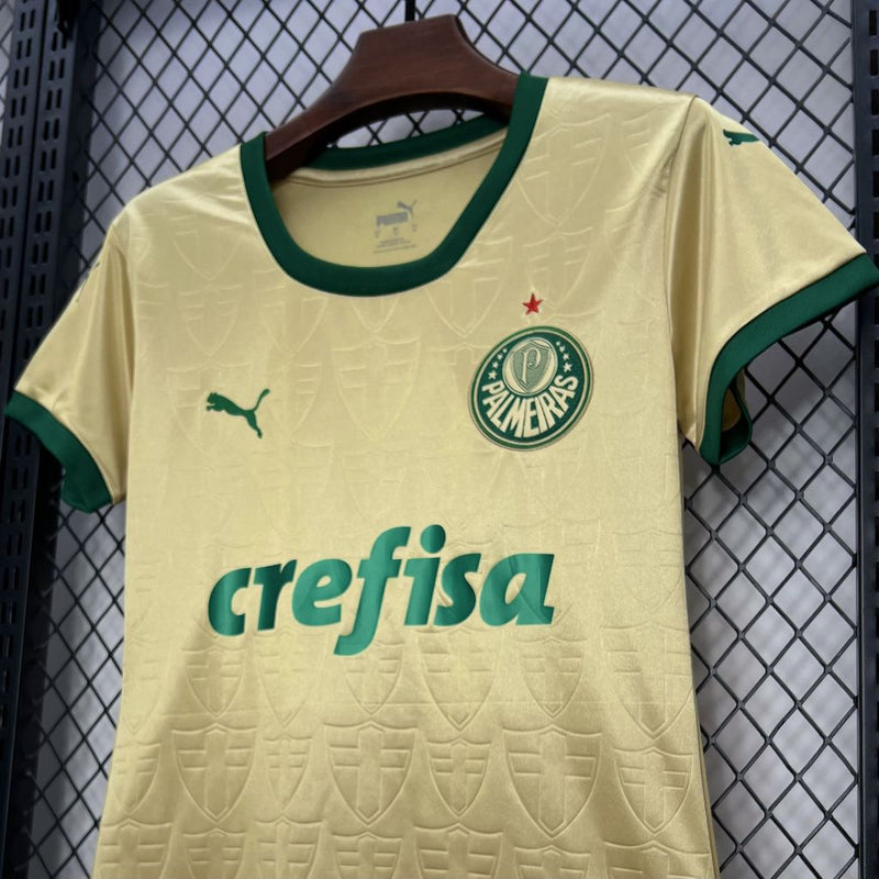 Camisa Feminina Oficial do Palmeiras 24/25 - Baby Look