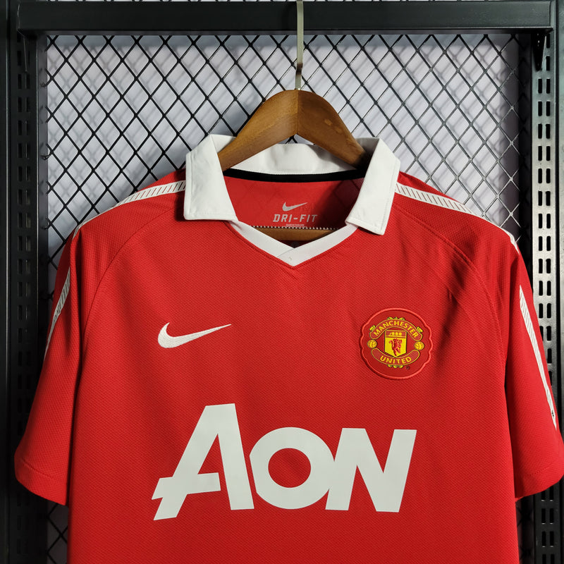 Camisa Retrô do Manchester United 2010/2011