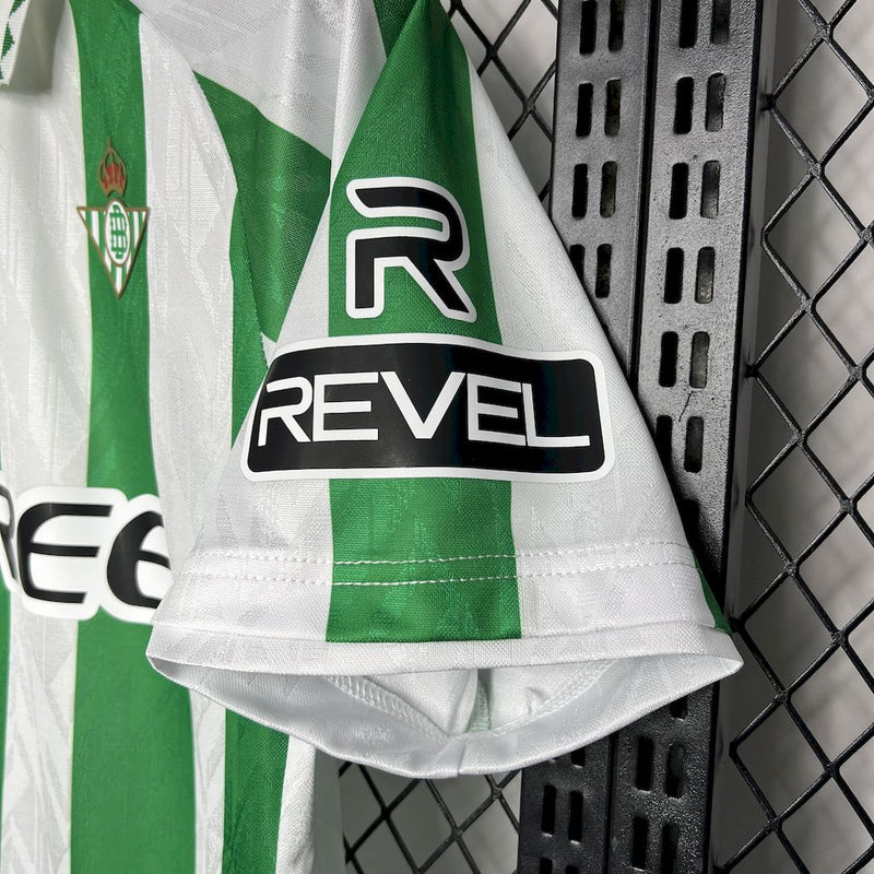 Camisa Oficial do Real Betis 24/25 Versão Torcedor - Completa com Patrocínios