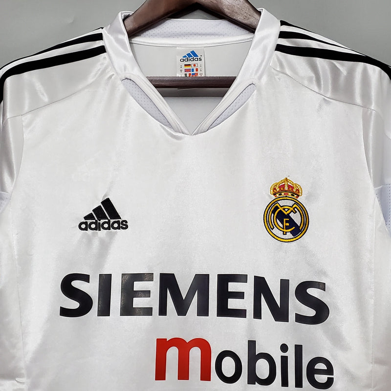 Camisa Retrô do Real Madrid 2004/2005