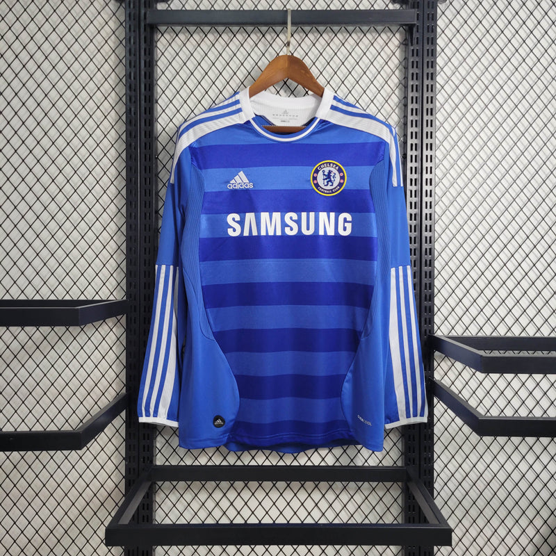 Camisa Retrô do Chelsea 2011/2012 - Manga Longa