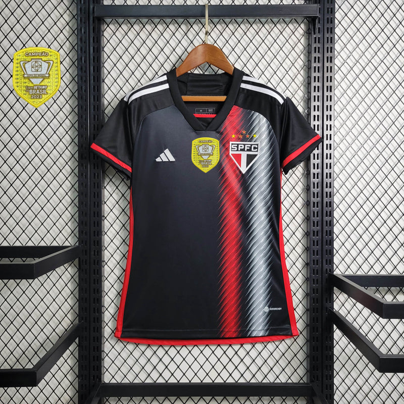 Camisa 3 Feminina Oficial do São Paulo 23/24 Baby Look - Copa do Brasil