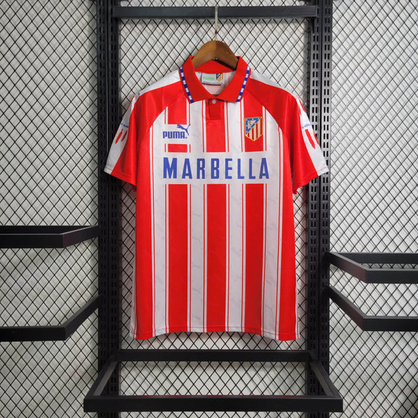 Camisa Retrô do Atlético de Madrid 1995/1996