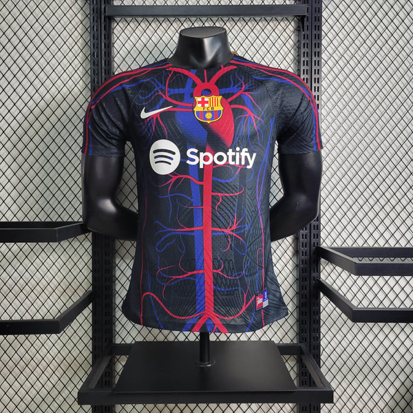 Camisa Oficial do Barcelona 23/24 Comemorativa - Versão Jogador