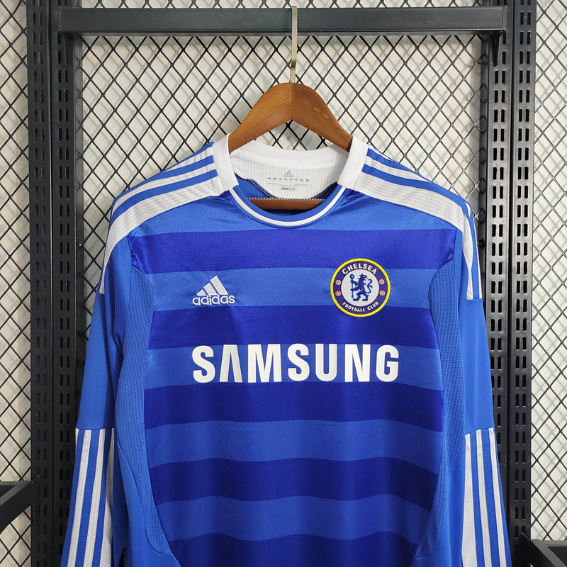 Camisa Retrô do Chelsea 2011/2012 - Manga Longa