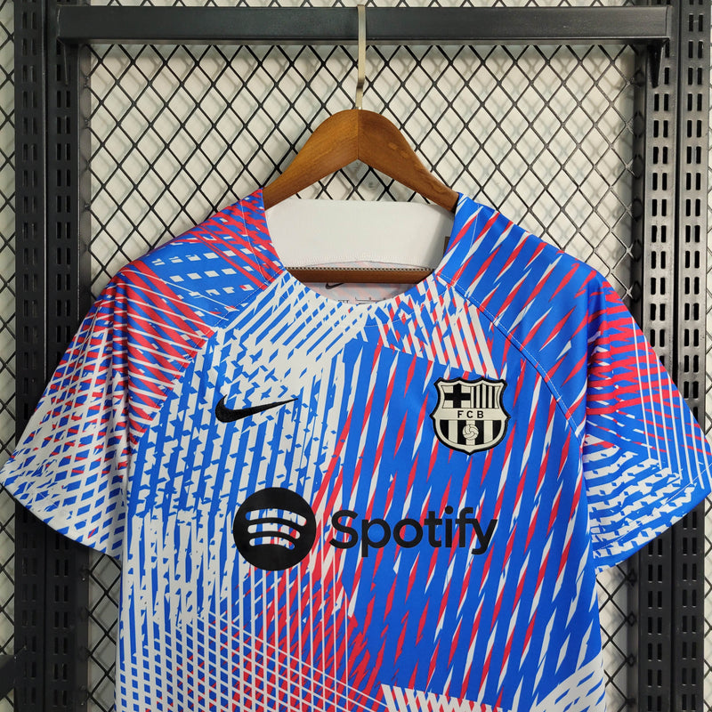 Camisa Oficial do Barcelona 23/24 - Treino