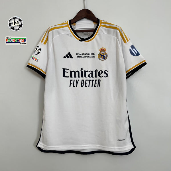 Camisa Oficial do Real Madrid 23/24 Versão Torcedor - Final da Champios League