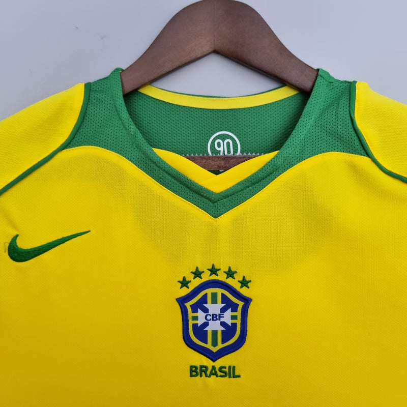 Camisa Retrô do Brasil 2004/2006