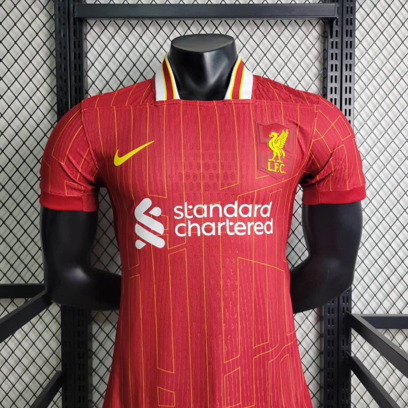 Camisa Oficial do Liverpool 24/25 - Versão Jogador