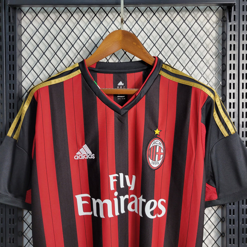 Camisa Retrô do Milan 2013/2014