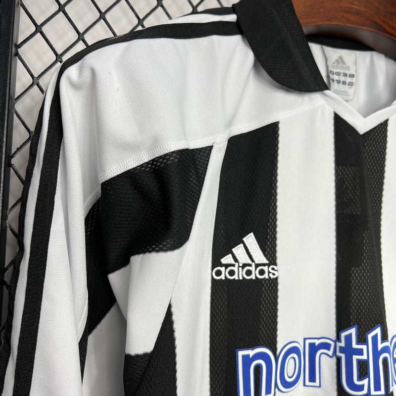 Camisa Retrô do Newcastle 2003/2005 - Manga Longa