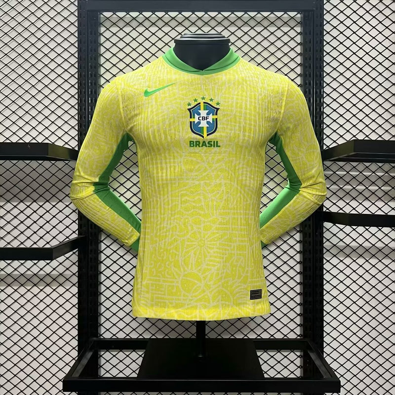 Camisa Oficial do Brasil 24/25 - Manga Longa