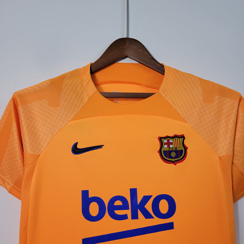 Camisa Oficial do Barcelona 22/23 - Treino