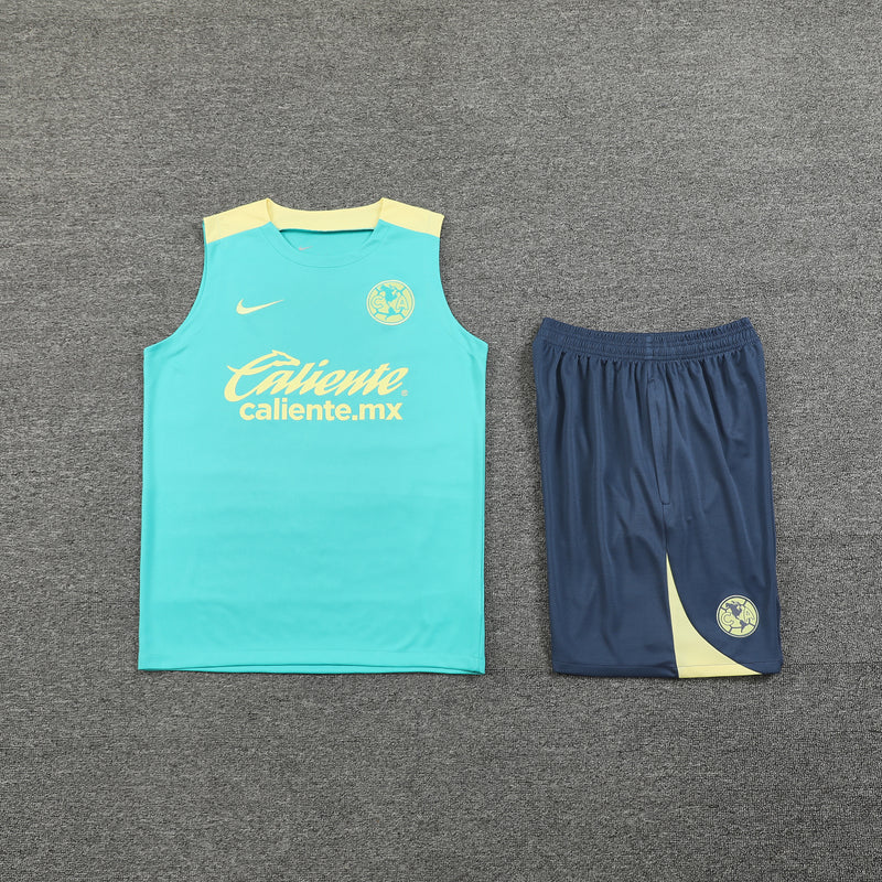 Kit Oficial do Club América do México 24/25 - Treino