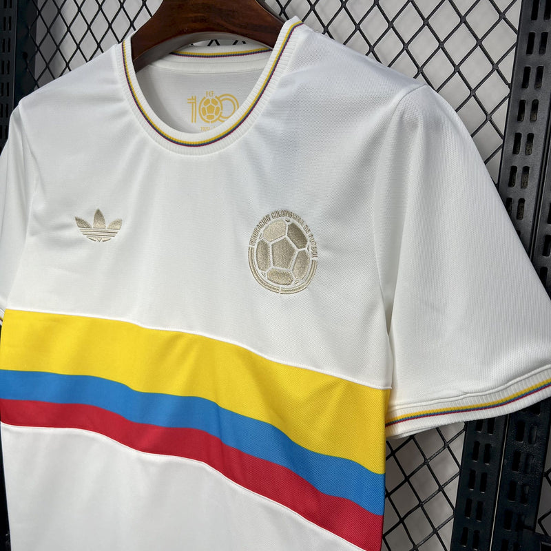 Camisa Oficial da Colômbia 24/25 Versão Torcedor - 100° Aniversário