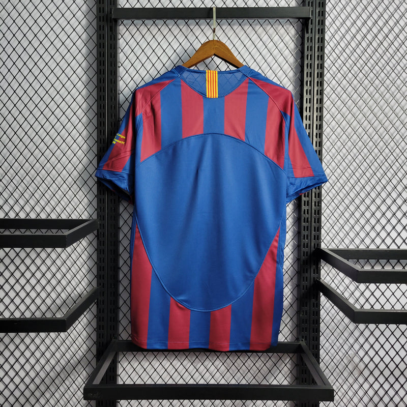 Camisa Retrô do Barcelona 2006